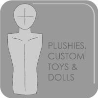 Plushies, Custom Toys and Dolls